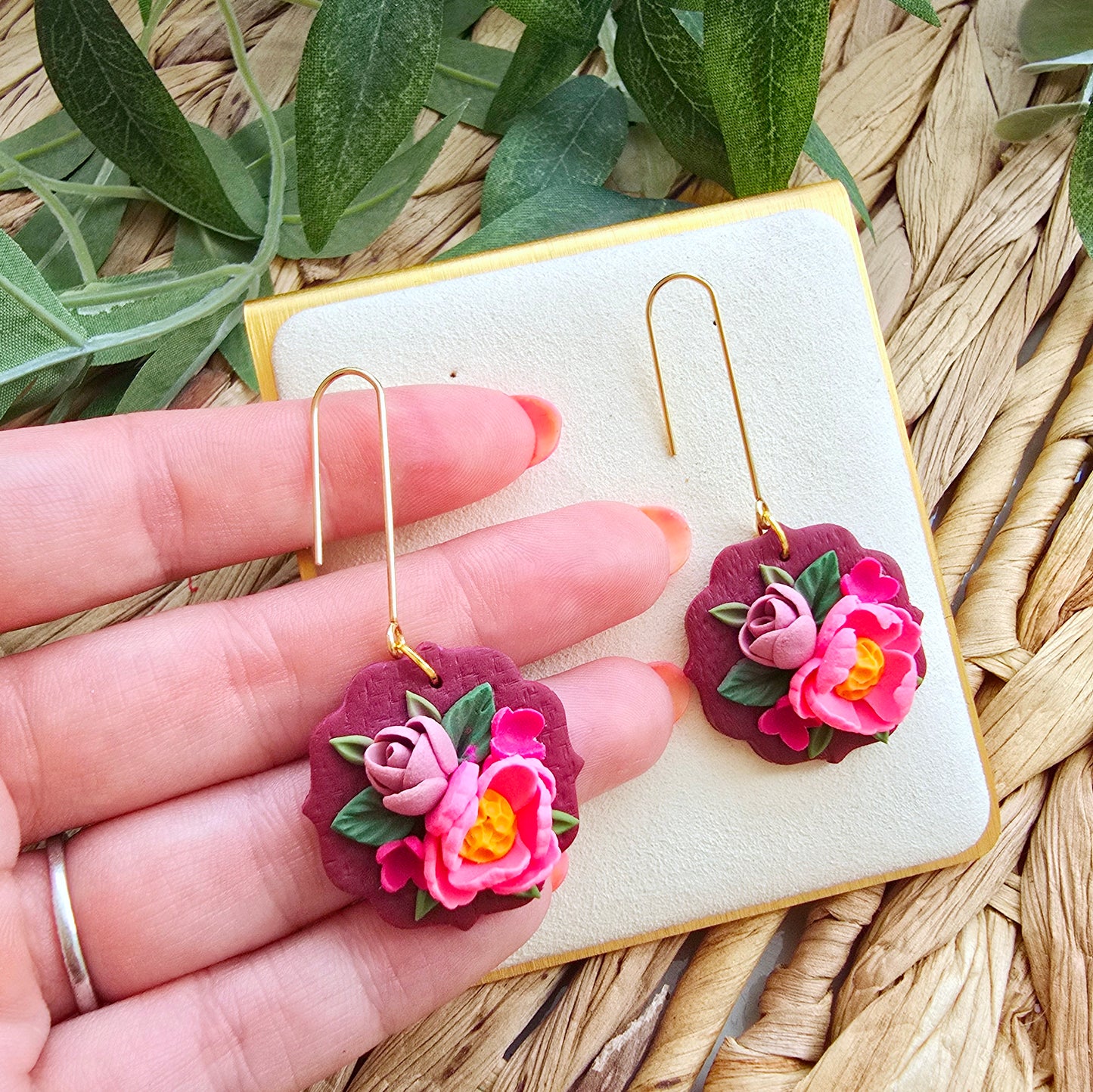 English Garden Bloom Collection - Moroccan Hook Earrings