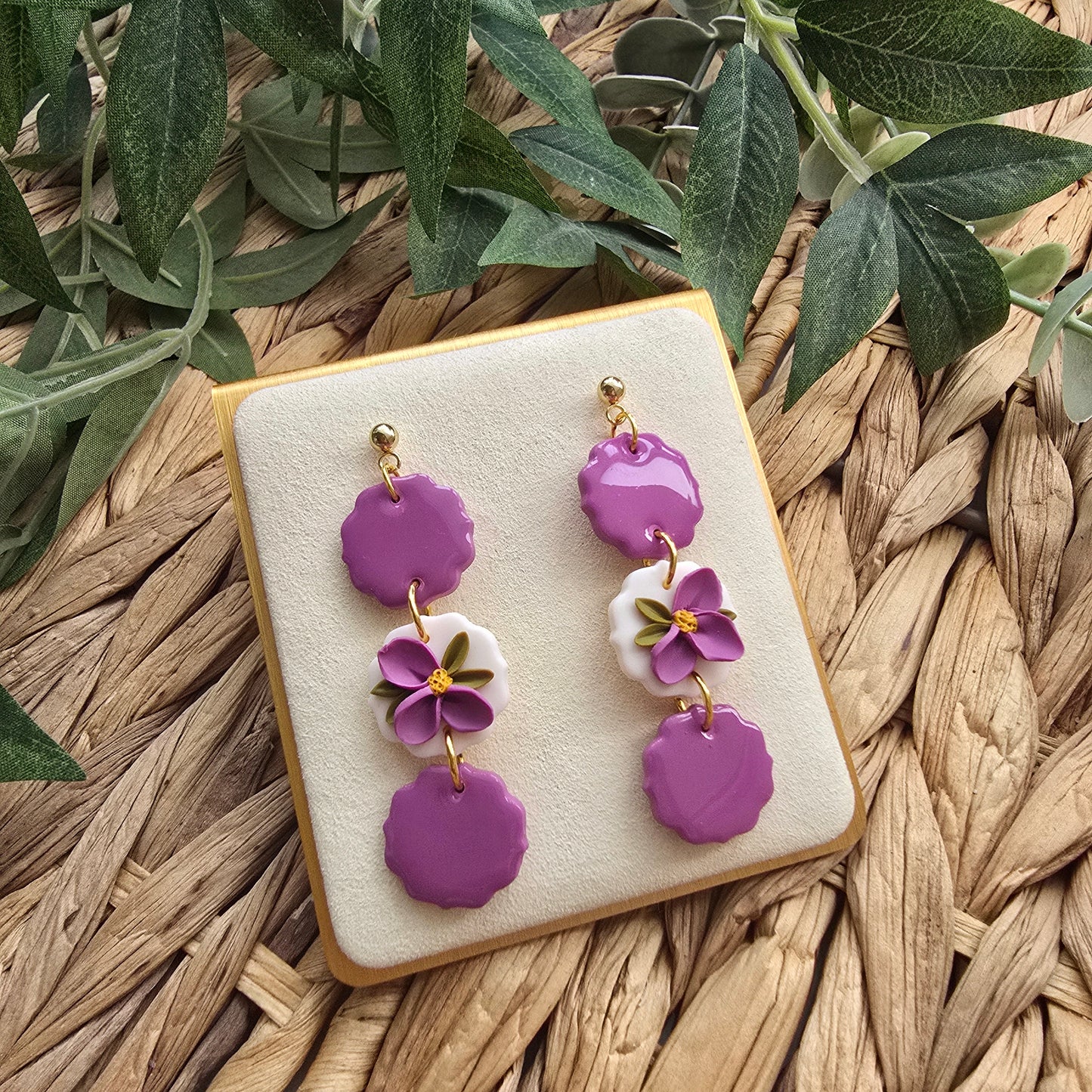 The Essentials Collection - Floral Tiered Earrings