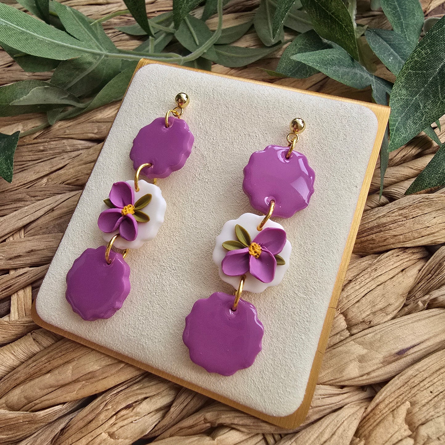 The Essentials Collection - Floral Tiered Earrings