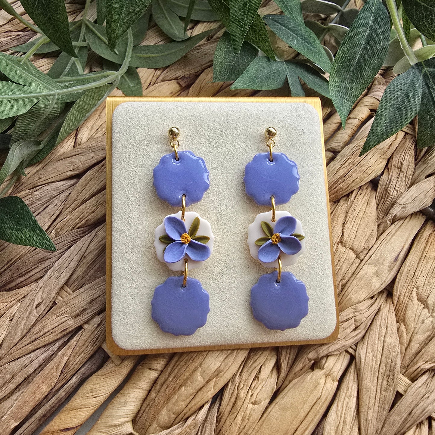 The Essentials Collection - Floral Tiered Earrings