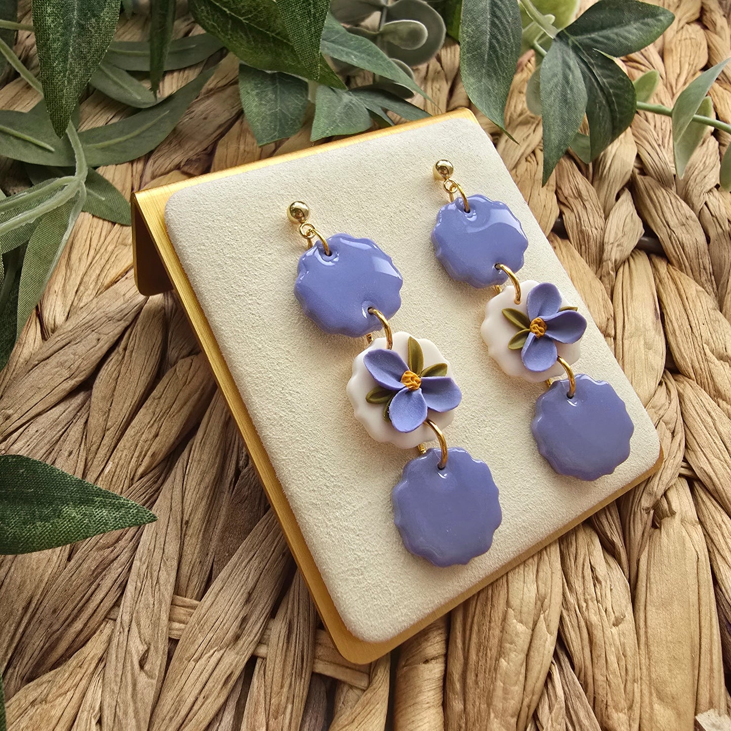 The Essentials Collection - Floral Tiered Earrings