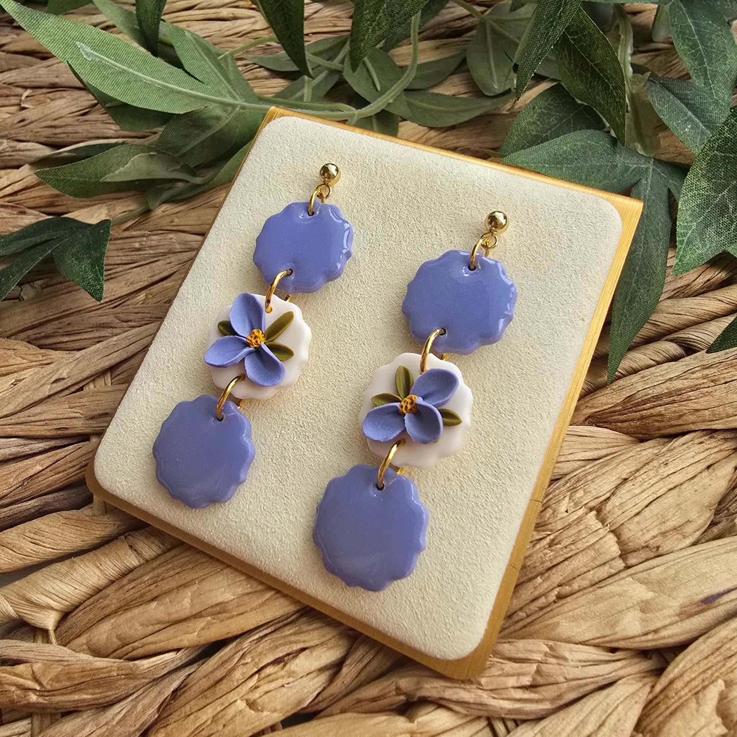 The Essentials Collection - Floral Tiered Earrings