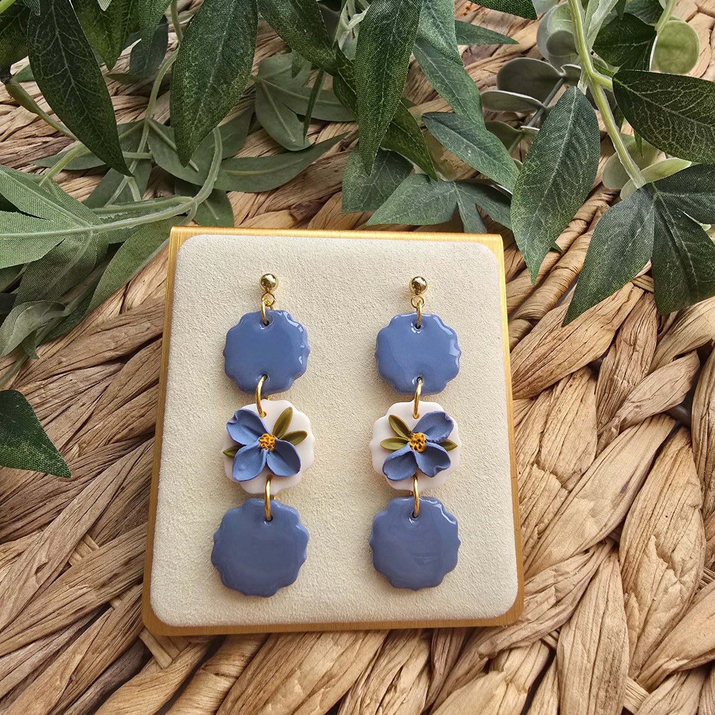 The Essentials Collection - Floral Tiered Earrings