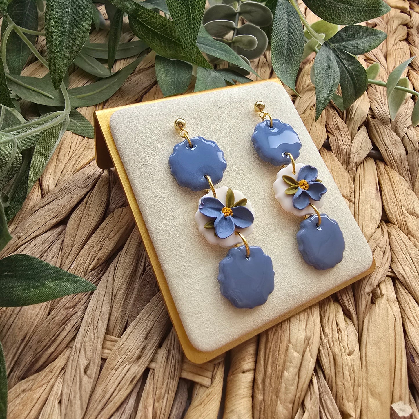 The Essentials Collection - Floral Tiered Earrings