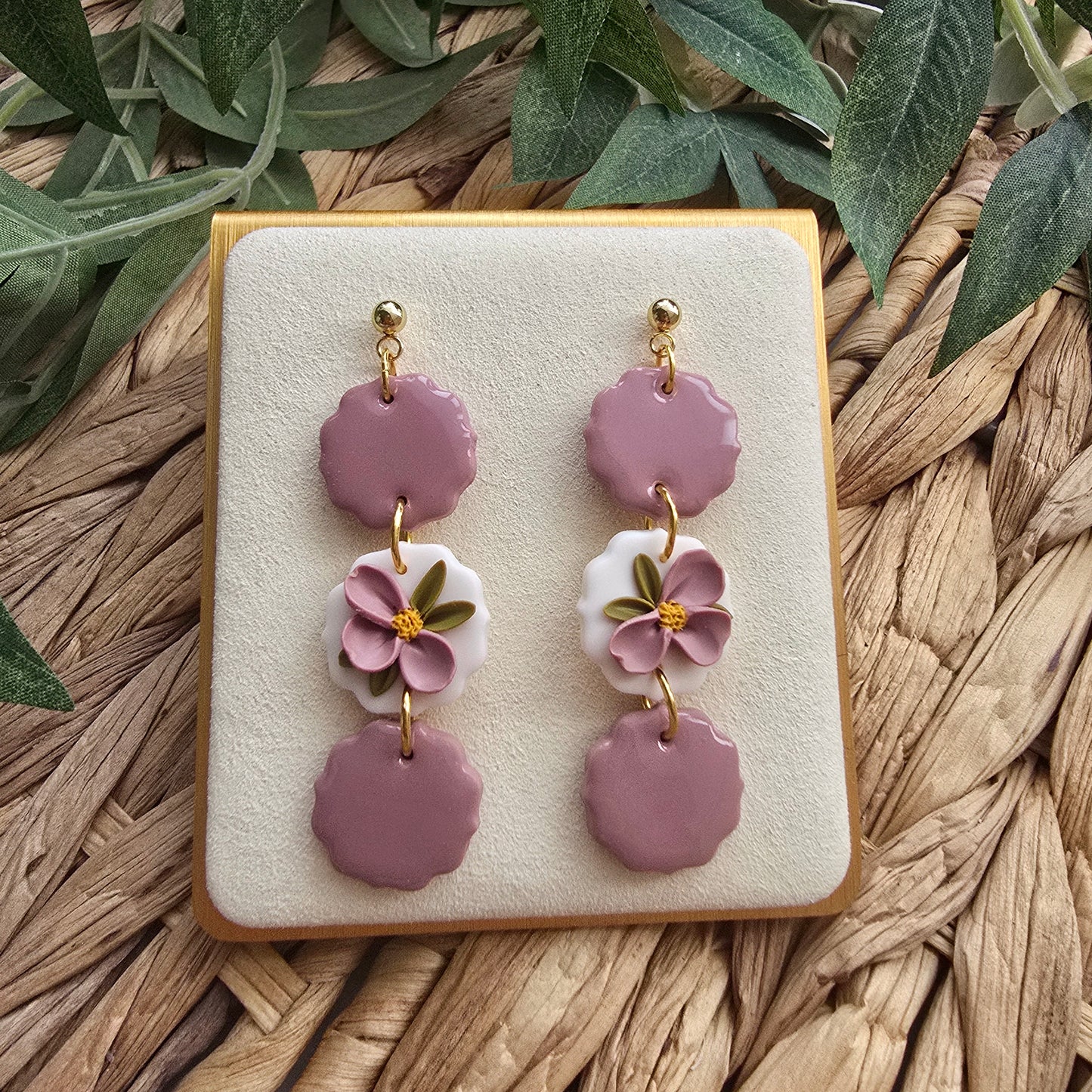 The Essentials Collection - Floral Tiered Earrings