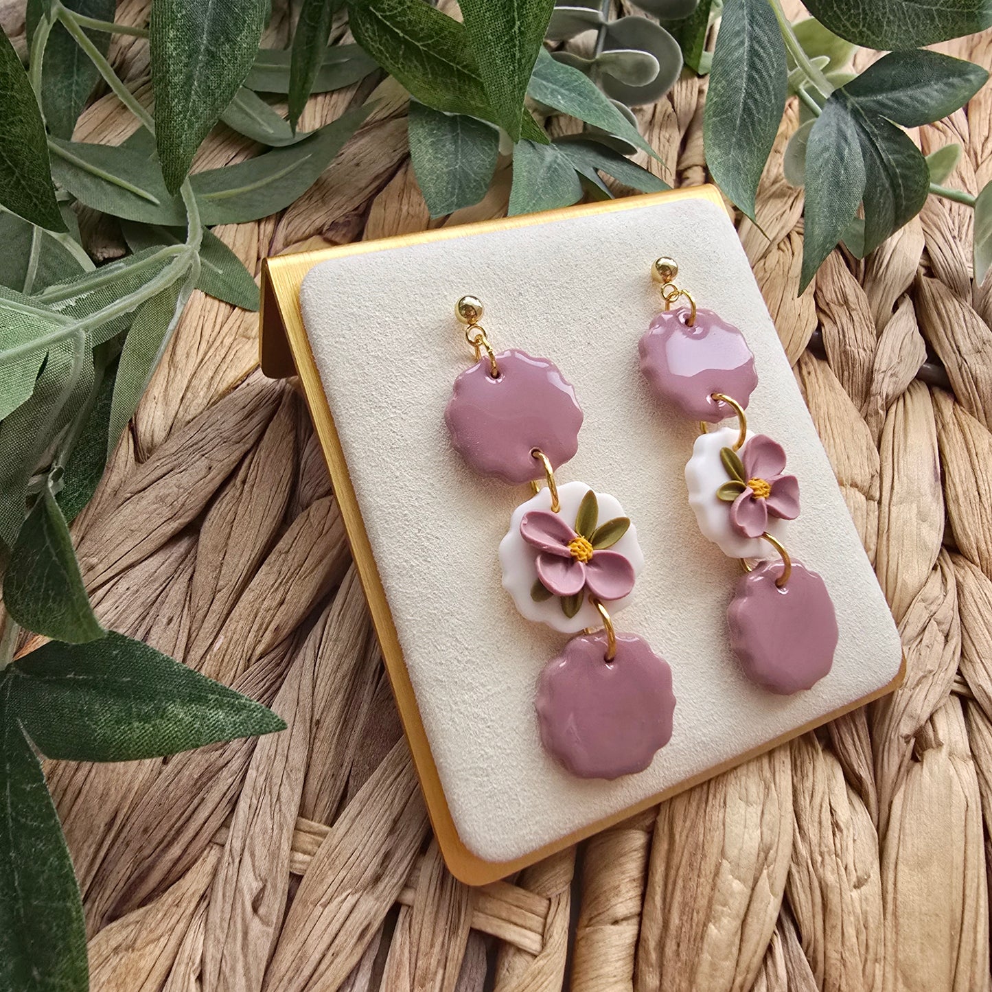 The Essentials Collection - Floral Tiered Earrings
