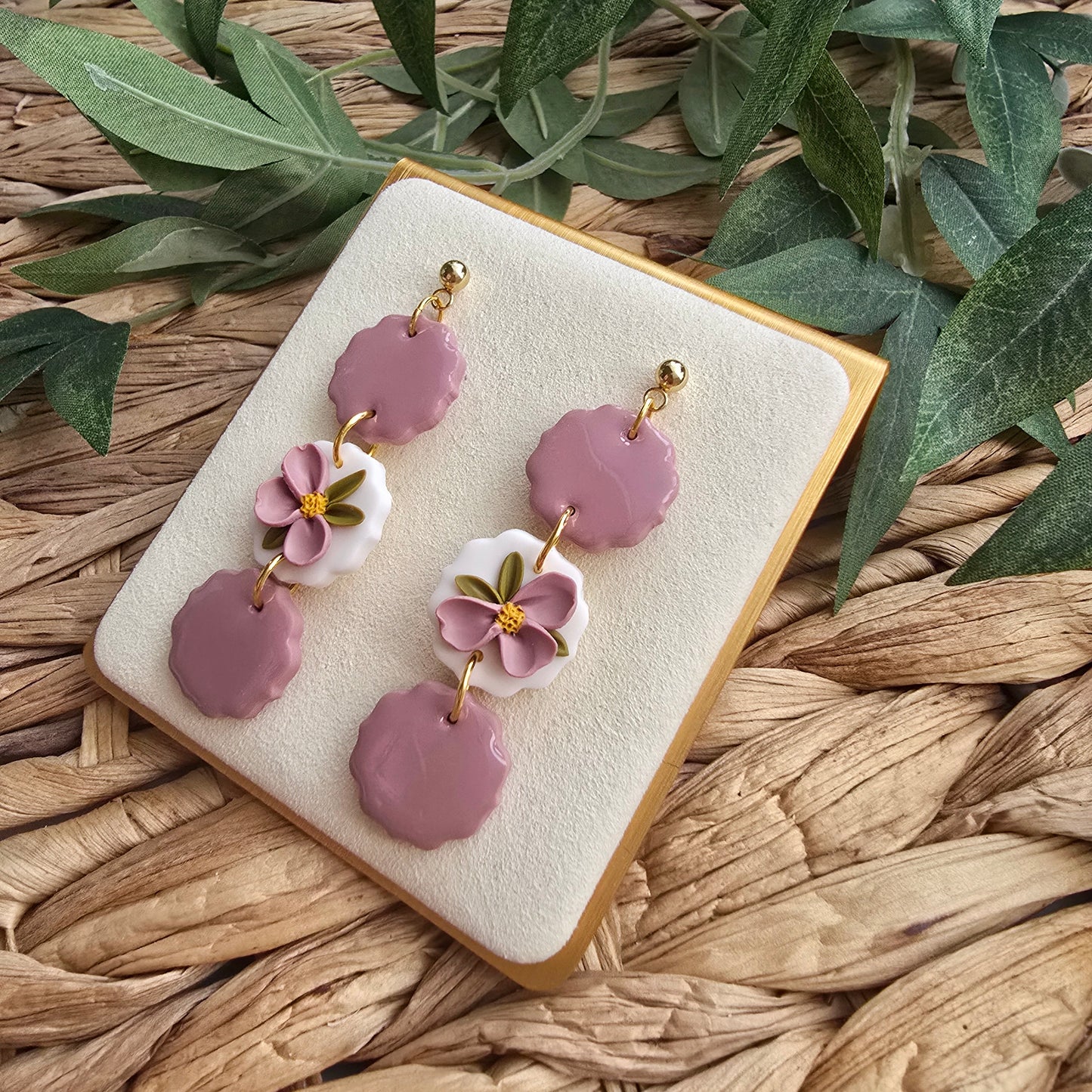 The Essentials Collection - Floral Tiered Earrings