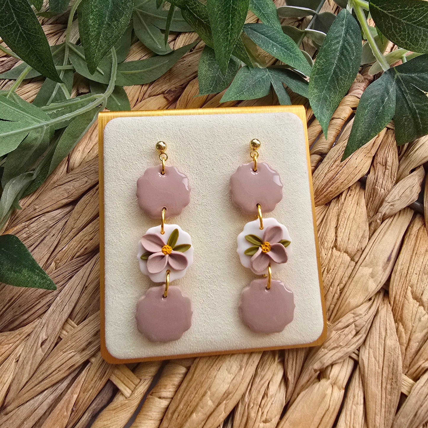 The Essentials Collection - Floral Tiered Earrings