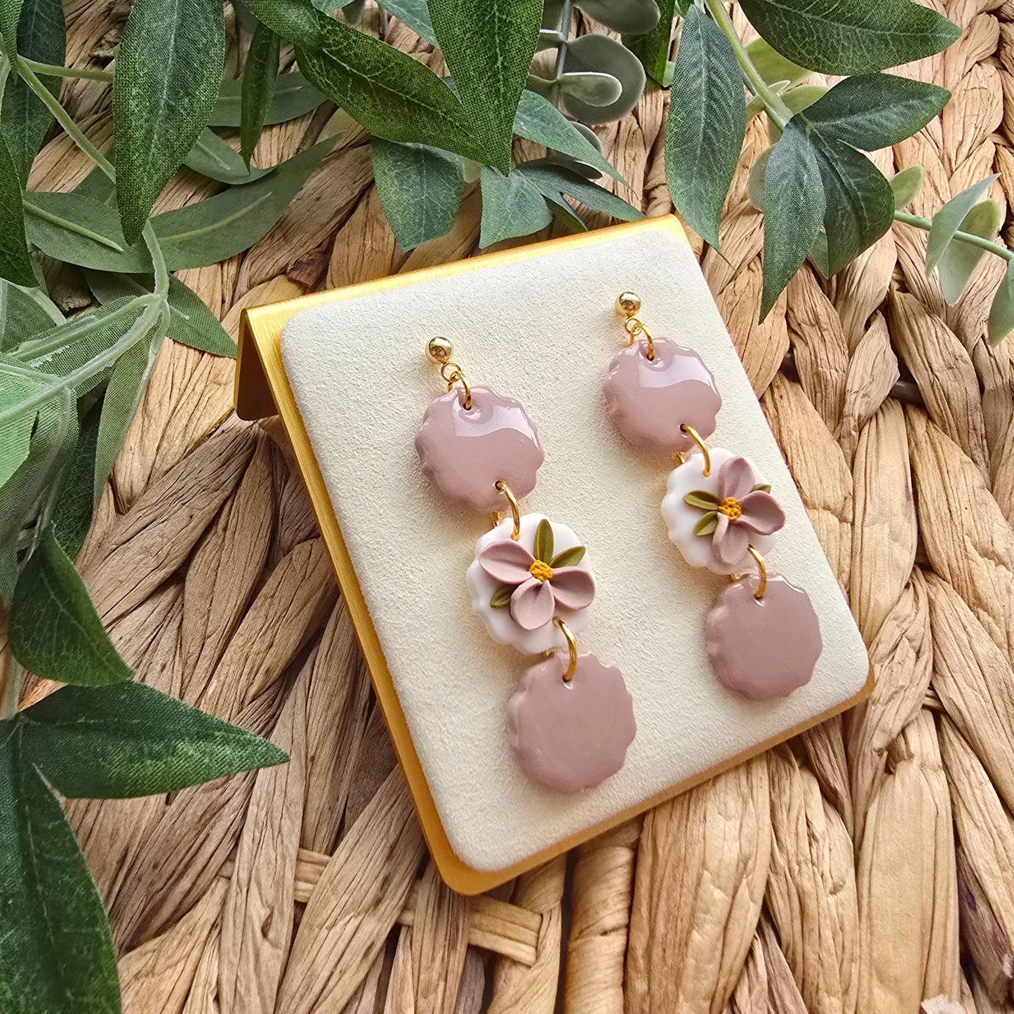 The Essentials Collection - Floral Tiered Earrings