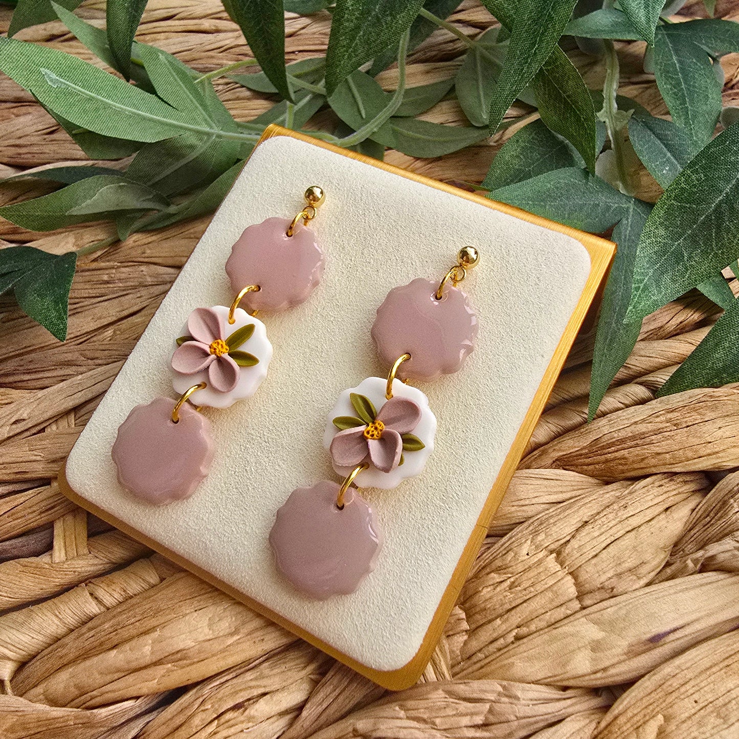 The Essentials Collection - Floral Tiered Earrings