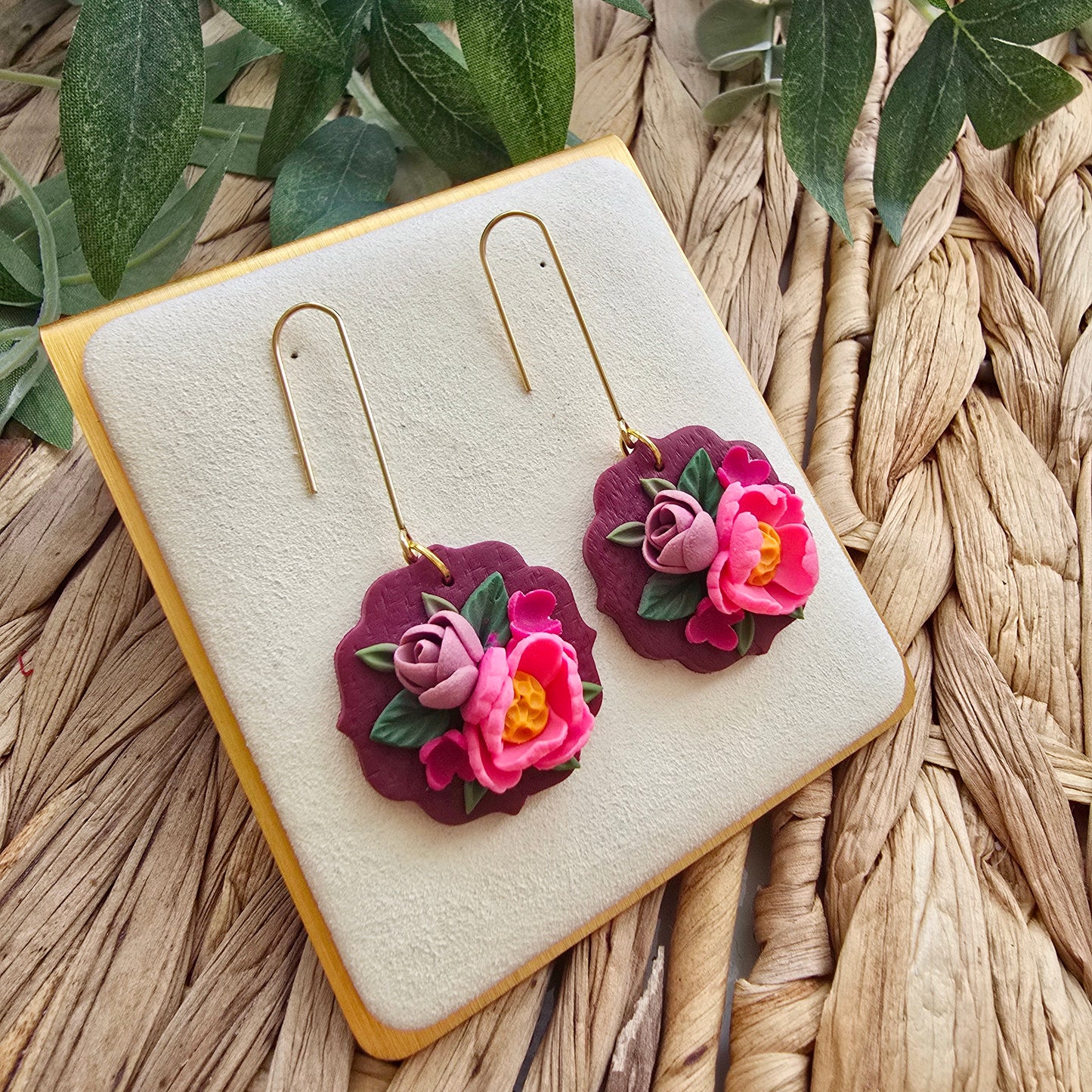 English Garden Bloom Collection - Moroccan Hook Earrings