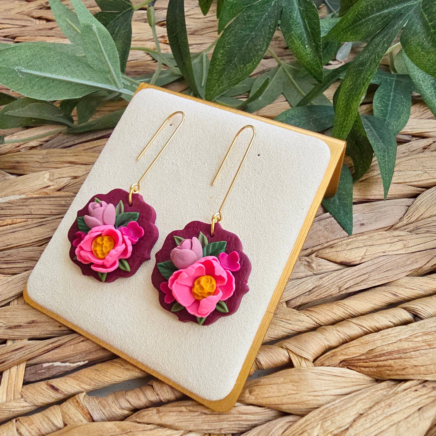English Garden Bloom Collection - Moroccan Hook Earrings